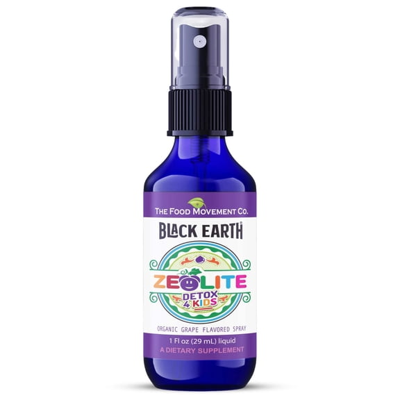 The Food Movement - Zeolite Detox for KIds 1 fl oz Pump Spray