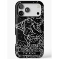 The Fool Tarot Skeleton Black and White Tough Case for Apple iPhone ...