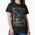 thumbnail image 1 of The Fool XXII Tarot Card Design Classic H48869 Unisex T-Shirt, Up to 5XL Available, 1 of 2