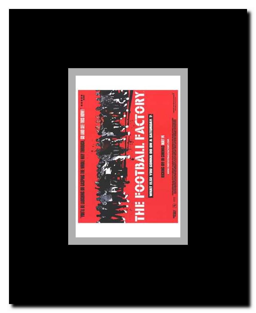 The Football Factory Framed Movie Poster