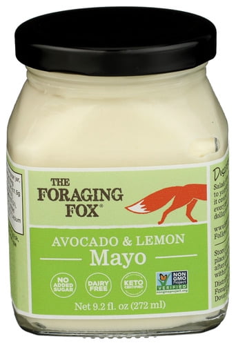 The Foraging Fox Avocado & Lemon Mayo 9.2 fl oz (Pack of 6)