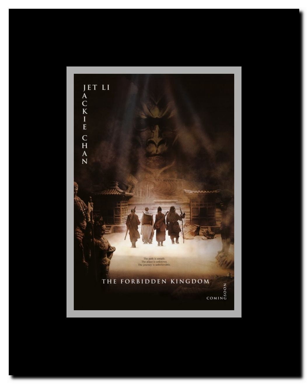 The Forbidden Kingdom Framed Movie Poster