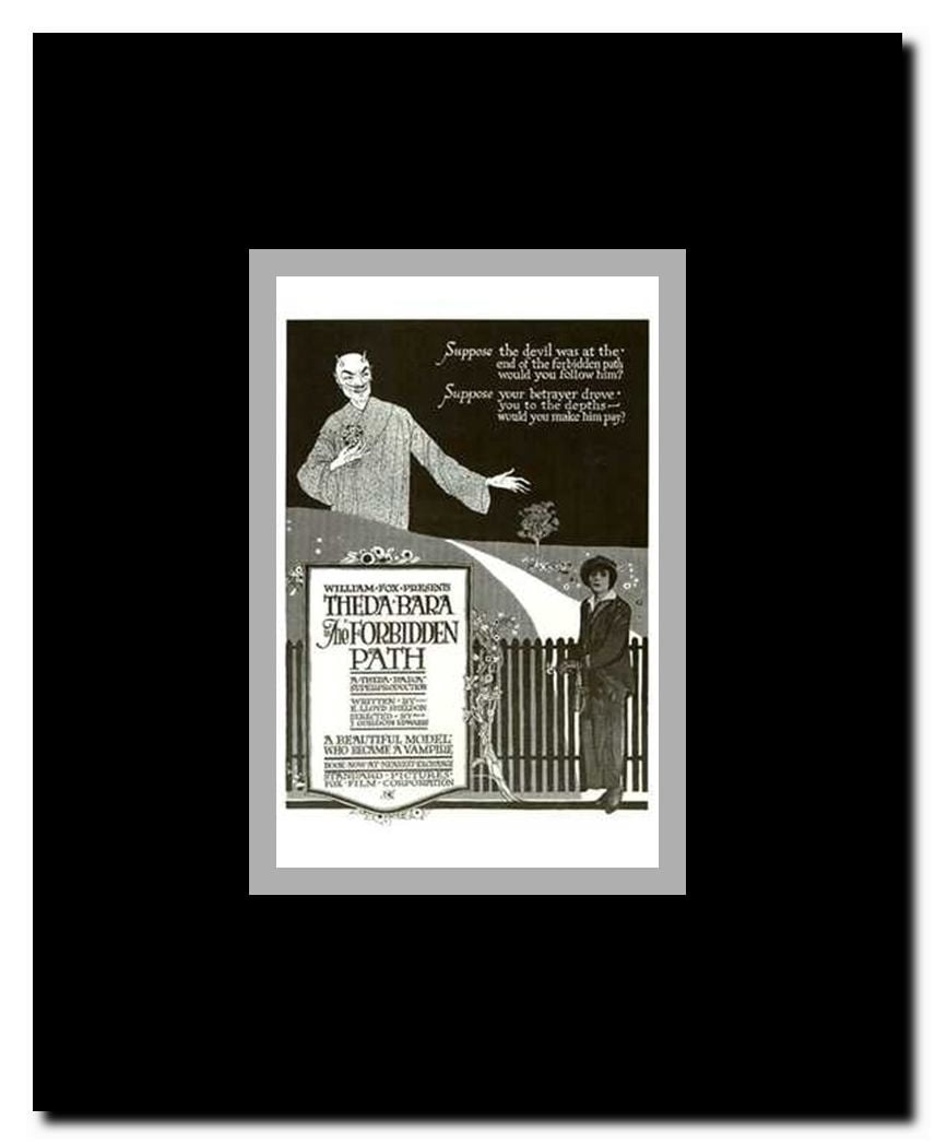 The Forbidden Path Framed Movie Poster