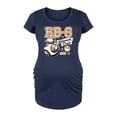 thumbnail image 1 of The Force Awakens - BB8 -8 Collegiate - Maternity Scoop Neck Tee, 1 of 4