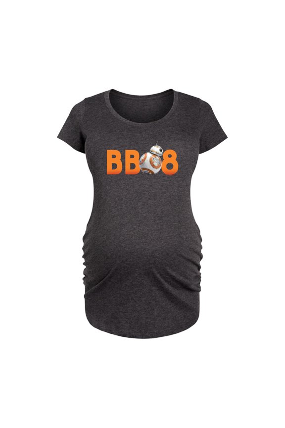 The Force Awakens - BB8 - Maternity Scoop Neck Tee