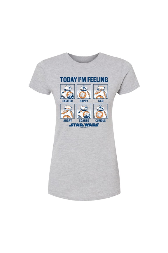 - BB8 Moods Fitted Graphic T-Shirt