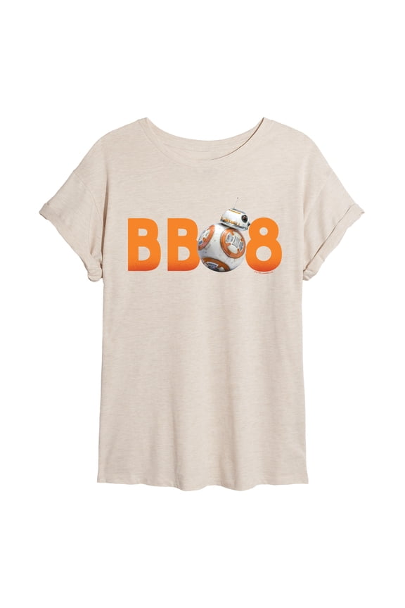 - BB8 Oversized Graphic T-Shirt