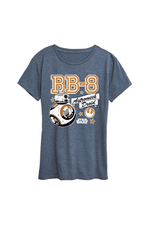 - BB-8 Astromech Droid - Women's Short Sleeve Graphic T-Shirt