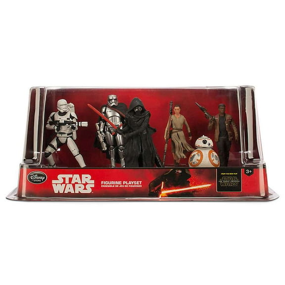 The Force Awakens PVC Figure Play Set Flametrooper, Phasma, Kylo Ren, Rey, BB-8 & Finn