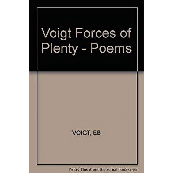 Pre-Owned The Forces of Plenty : Poems (Hardcover) 9780393017304