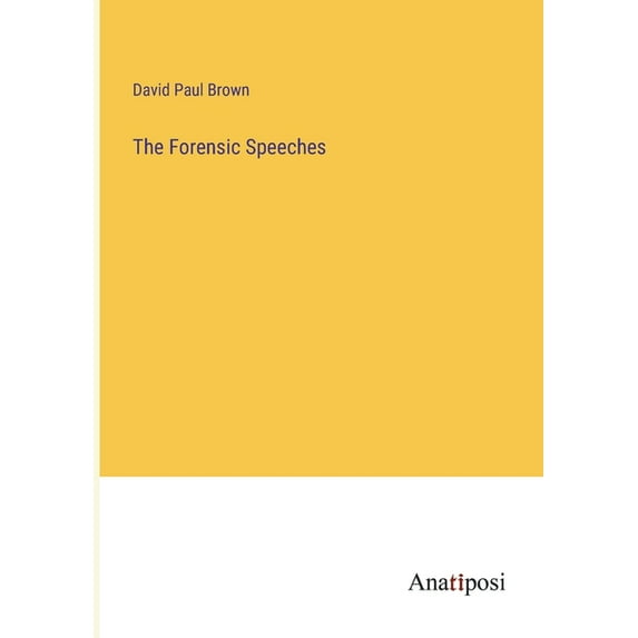 The Forensic Speeches (Paperback)