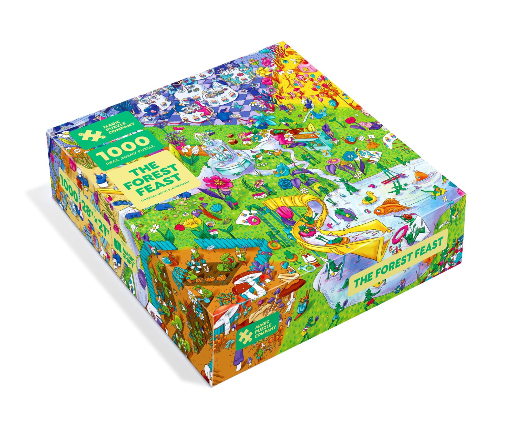 The Forest Feast • 1000 Piece Jigsaw Puzzle from The Magic Puzzle Company •  Series Two - Walmart.com