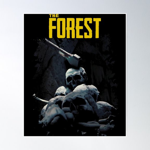 The Forest Game Essential Poster Wall Art, Modern Wall Decor, 8x12 UNFRAMED