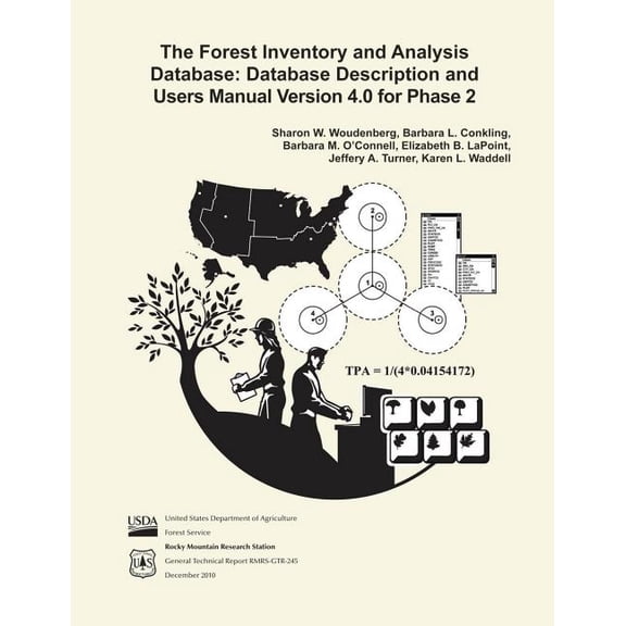 The Forest Inventory and Analysis Database (Paperback)