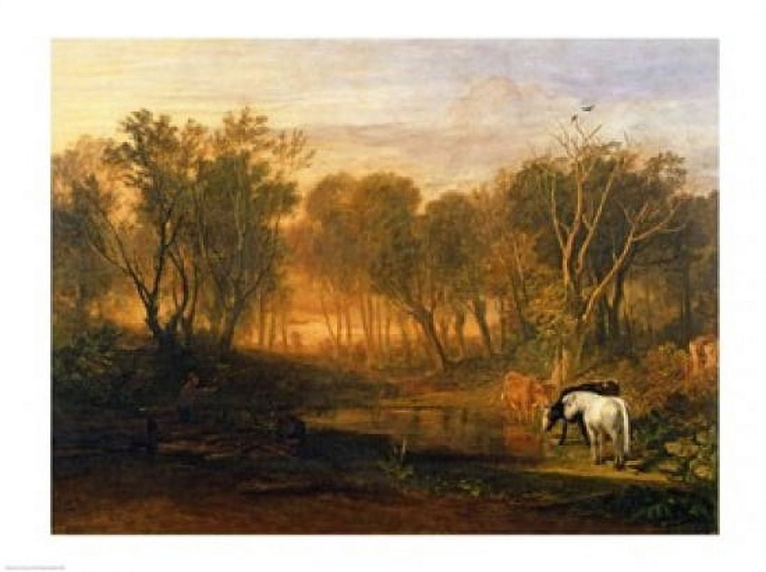 The Forest of Bere c1808 Canvas Art - JMW Turner (24 x 18)