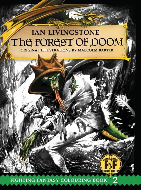 The Forest of Doom Colouring Book (Hardcover)