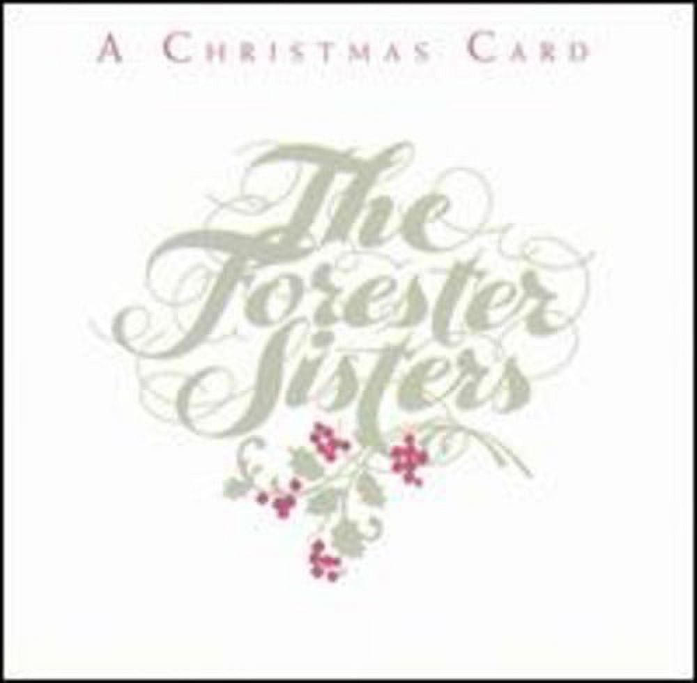 WARNER NASHVILLE The Forester Sisters - Xmas Card - Music & Performance - CD