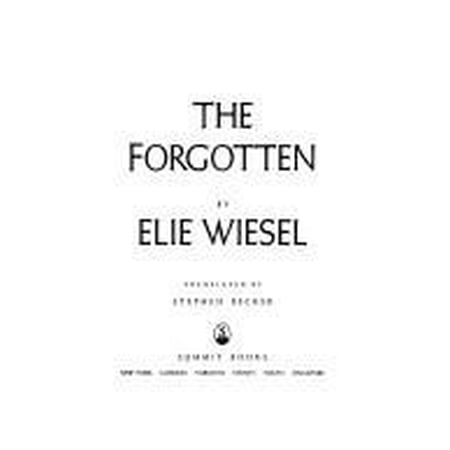 Pre-Owned The Forgotten (Hardcover) 0671689703 9780671689704