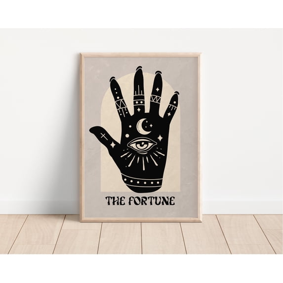The Fortune Bohemian Mystical Spiritual Art Celestial Sun Moon ...