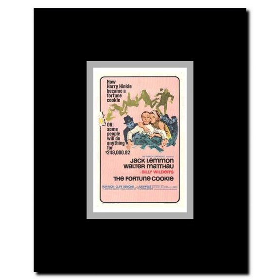 The Fortune Cookie Framed Movie Poster