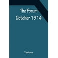 thumbnail image 1 of The Forum October 1914, (Paperback), 1 of 1