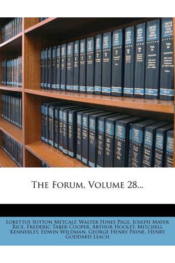 The Forum, Volume 28... Paperback