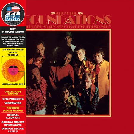 The Foundations - From The Foundations (Baby Now That I Found You) (Orange Smoke) - Music & Performance - Vinyl