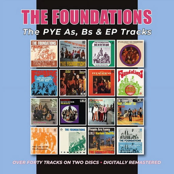 The Foundations - Pye As, Bs & EP Tracks - CD