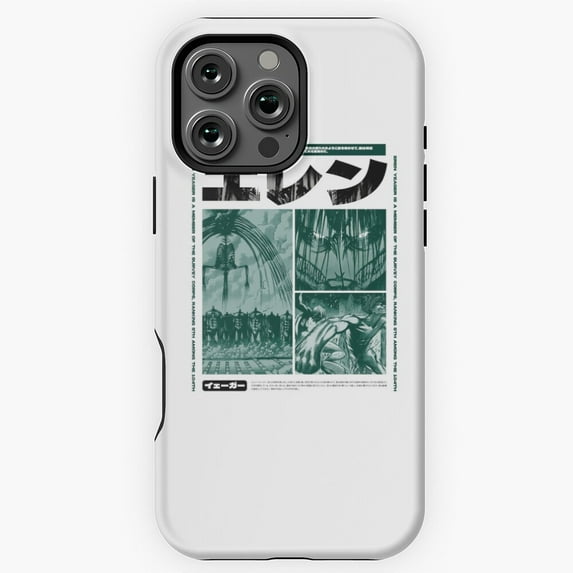 The Founding Titan Anime Horror Phone Case for iPhone 16 15 14 13 12 11 Pro Max M5900412