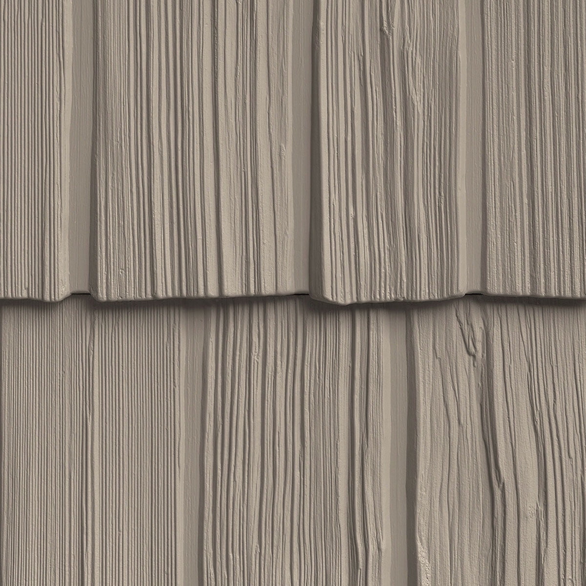 The Foundry 10"W x 62 1/2"L Exposure, Vinyl Staggered Shakes (23 Panels/Ctn. = 100 Sq. Feet), 008 - Shadow