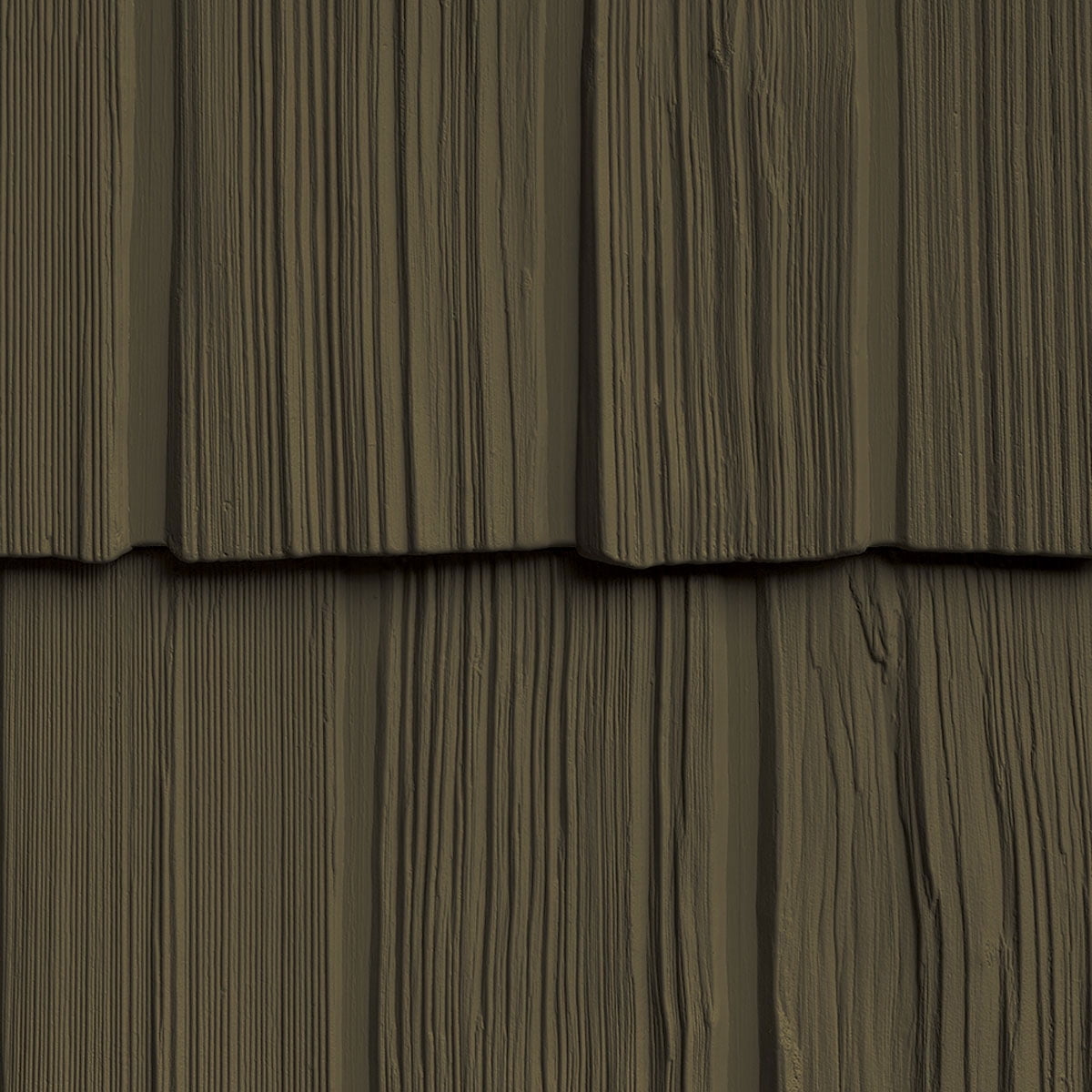 The Foundry 10"W x 62 1/2"L Exposure, Vinyl Staggered Shakes (23 Panels/Ctn. = 100 Sq. Feet), 528 - Smoke Grey