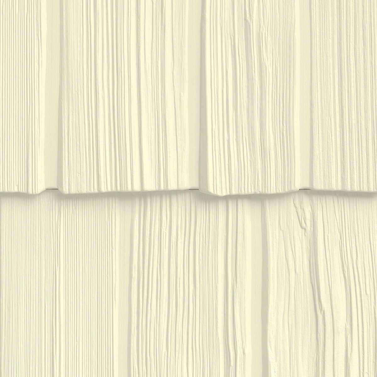 The Foundry 10"W x 62 1/2"L Exposure, Vinyl Staggered Shakes (23 Panels/Ctn. = 100 Sq. Feet), 622 - Coconut