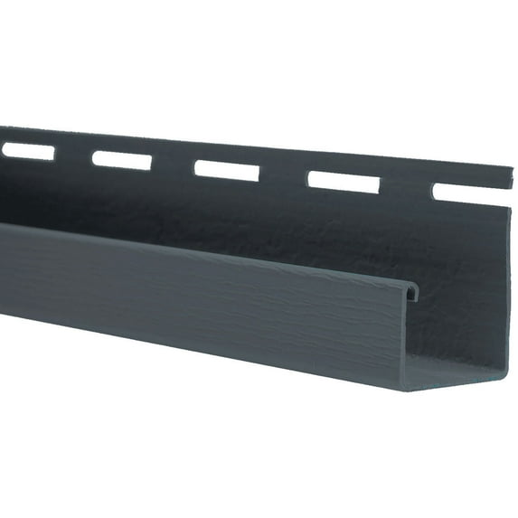 The Foundry 3/4"W x 90"L J-Channel For use with all Vinyl Siding systems excluding Staggered Shakes (20 Strips/Ctn. = 150 Ln. Feet), 202 - Oceanside