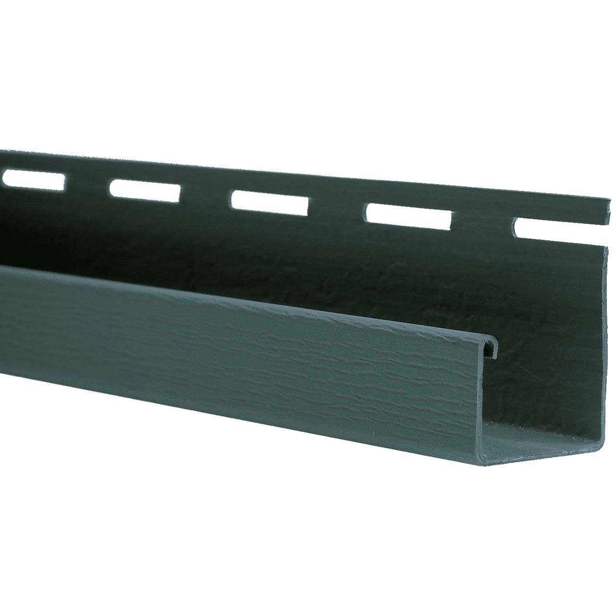 The Foundry 3/4"W x 90"L J-Channel For use with all Vinyl Siding systems excluding Staggered Shakes (20 Strips/Ctn. = 150 Ln. Feet), 230 - Juniper