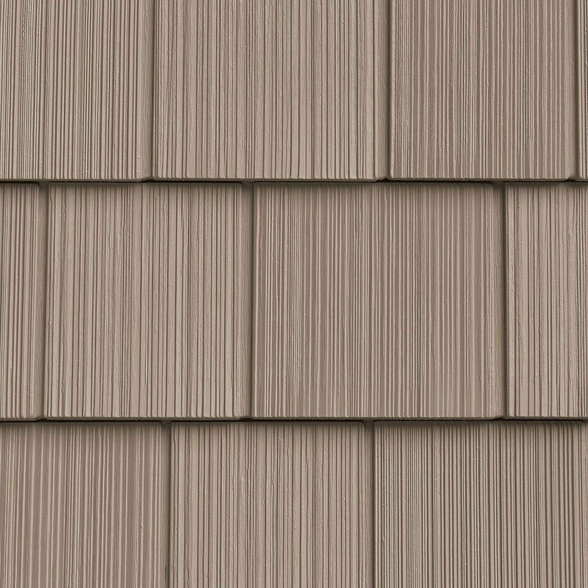 The Foundry 7"W x 60 3/4"L Exposure, Vinyl Perfection Shingles (34 Panels/Ctn. = 100 Sq. Feet), 095 - Lite Khaki