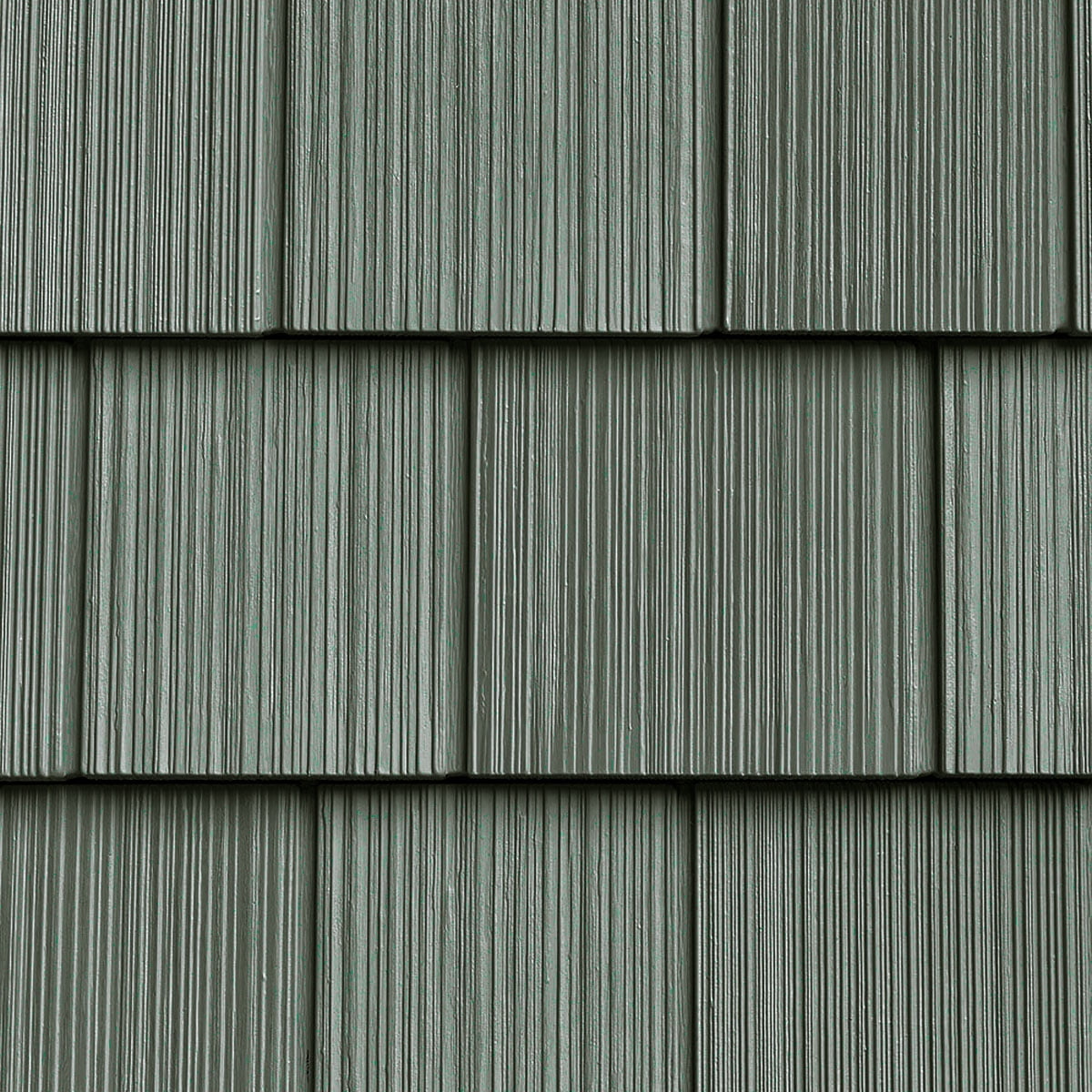 The Foundry 7"W x 60 3/4"L Exposure, Vinyl Perfection Shingles (34 Panels/Ctn. = 100 Sq. Feet), 112 - Light Moss