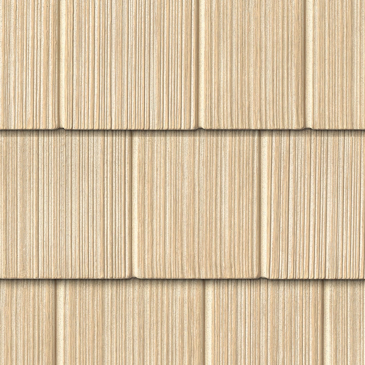 The Foundry 7"W x 60 3/4"L Exposure, Vinyl Perfection Shingles (34 Panels/Ctn. = 100 Sq. Feet), 806 - Golden Straw