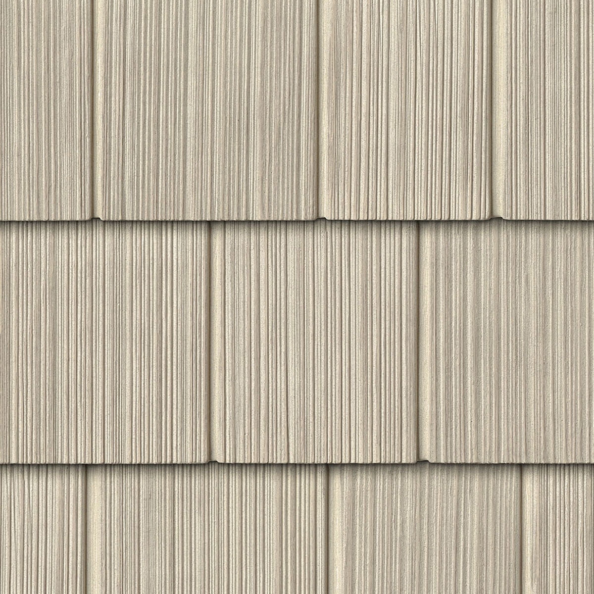 The Foundry 7"W x 60 3/4"L Exposure, Vinyl Perfection Shingles (34 Panels/Ctn. = 100 Sq. Feet), 821 - Sandalwood
