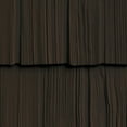 thumbnail image 1 of The Foundry 7"W x 60 3/4"L Exposure, Vinyl Staggered Shakes (34 Panels/Ctn. = 100 Sq. Feet), 594 - Musket Brown, 1 of 9