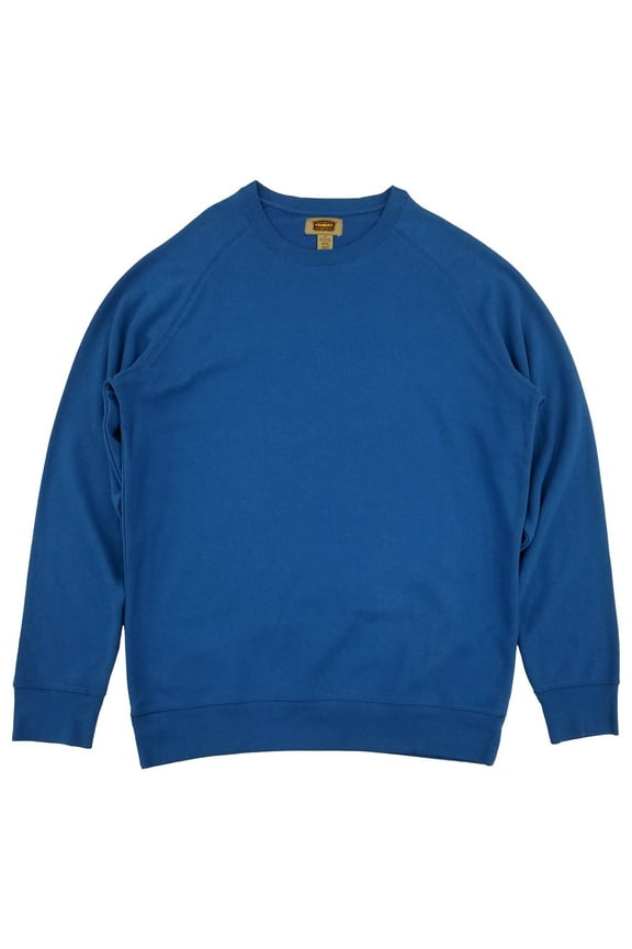 Mens Big & Tall Dark Blue Fleece Pullover Sweatshirt 2XL