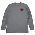 thumbnail image 1 of The Foundry Mens Big & Tall Gray River Trout Fishing Long Sleeve Shirt 3XLT, 1 of 2