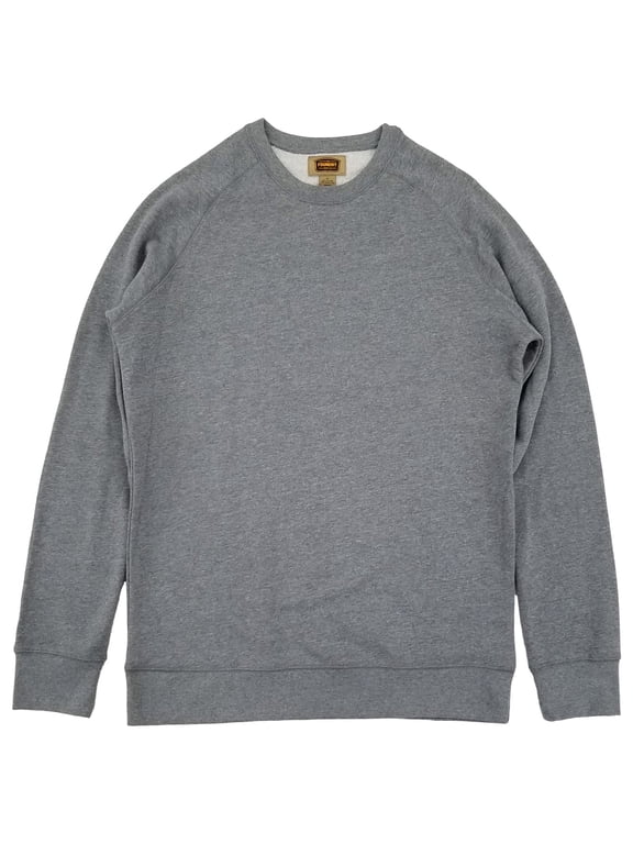 Mens Big & Tall Heather Gray Fleece Pullover Sweatshirt LT