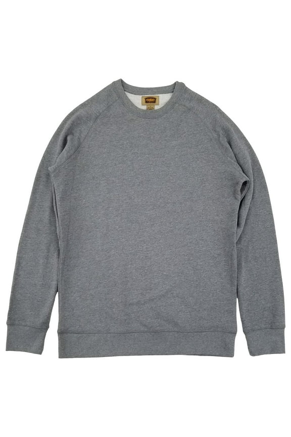 Mens Big & Tall Heather Gray Fleece Pullover Sweatshirt LT