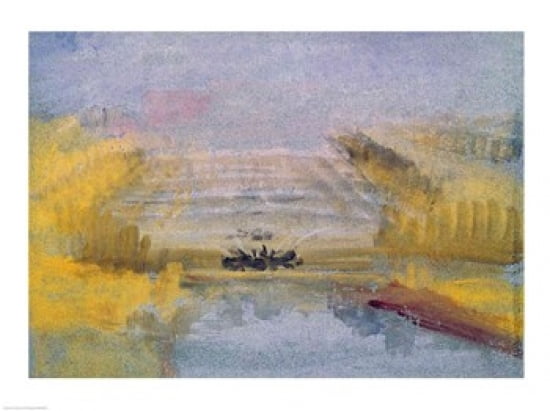 The Fountains at Versailles Canvas Art - JMW Turner (36 x 24)