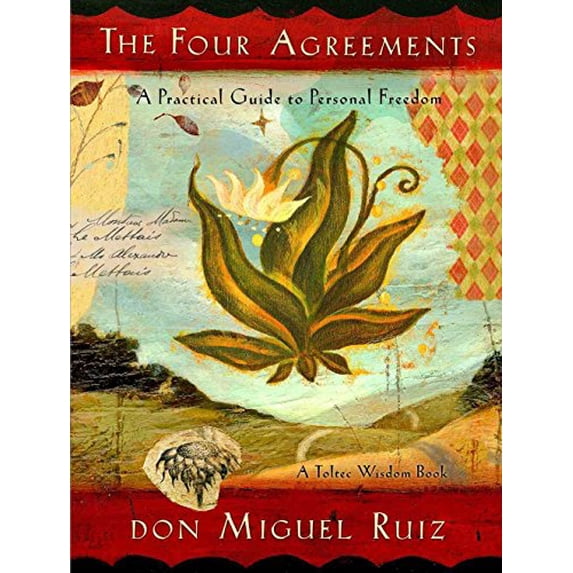 Pre-Owned The Four Agreements (Illustrated Edition): A Practical Guide to Personal Freedom (Four-Color Illustrated Ed.) (Paperback) 1878424939 9781878424938