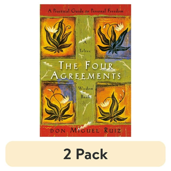 (2 pack) The Four Agreements: A Practical Guide to Personal Freedom (Paperback)