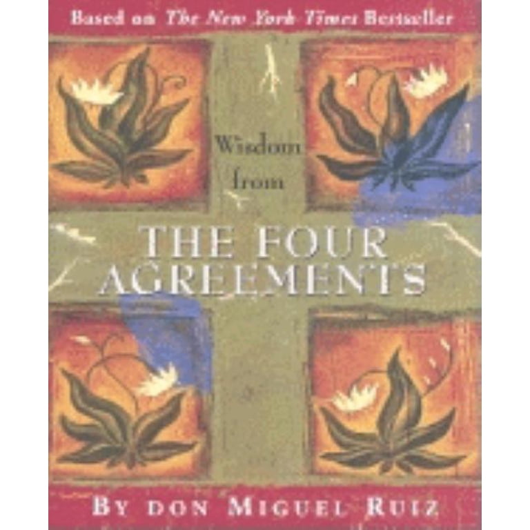 Don Miguel Ruiz, The Four Agreements Hardcover Book, 96 Pages
