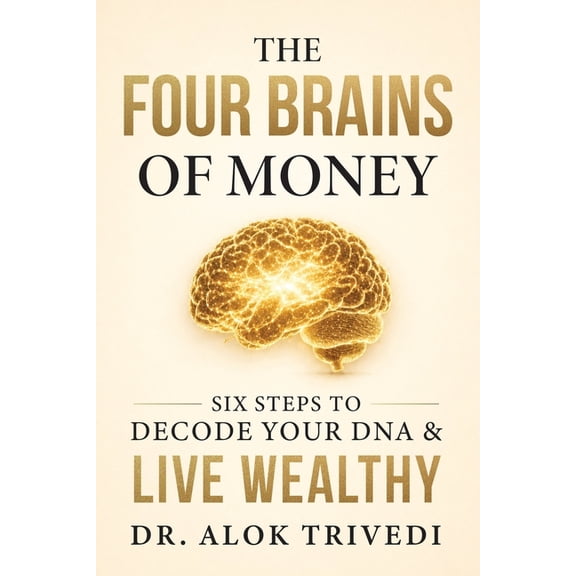 The Four Brains of Money: Six Steps to Decode Your DNA & Live Wealthy, (Paperback)