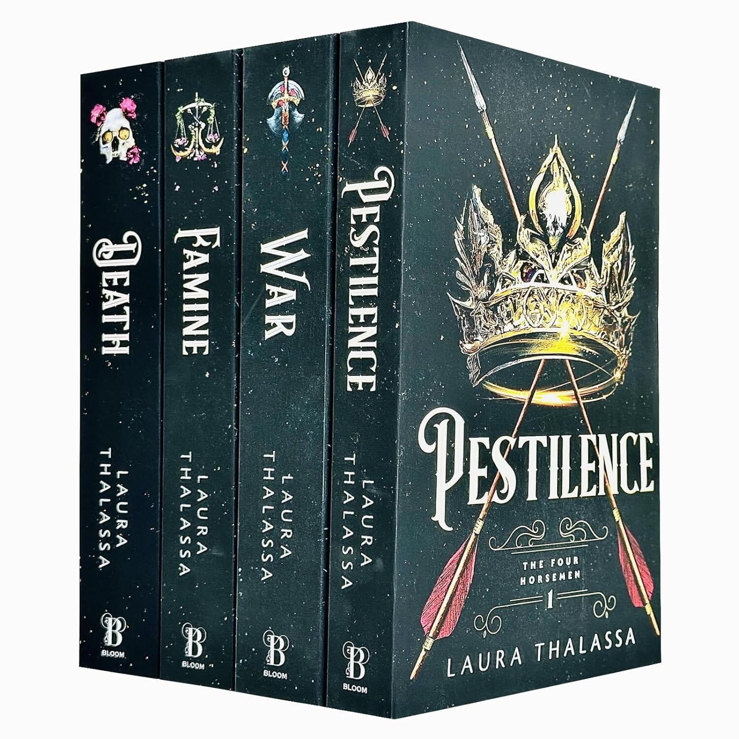 The Four Horsemen Series 4 Books Collection Set by Laura