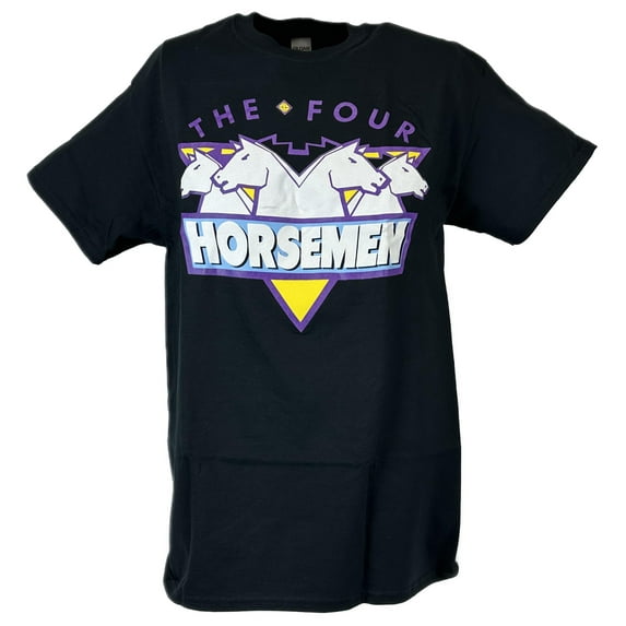 The Four Horsemen WCW Mens Black T-shirt 2XL